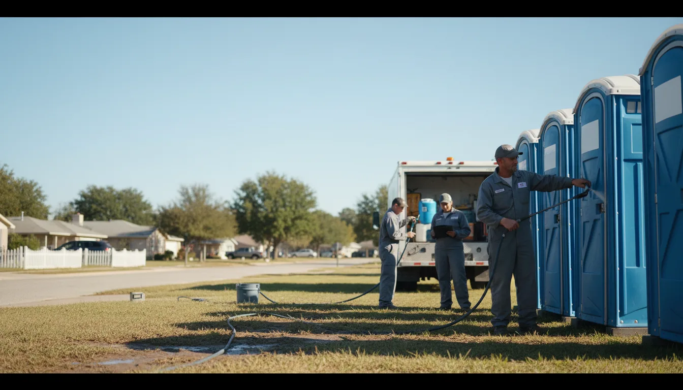 Long-Term Portable Toilet Rental in Alexander, NC near me